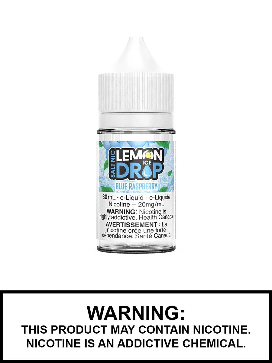 Blue Raspberry Nic Salt e Juice by Lemon Drop Iced Vape360.ca