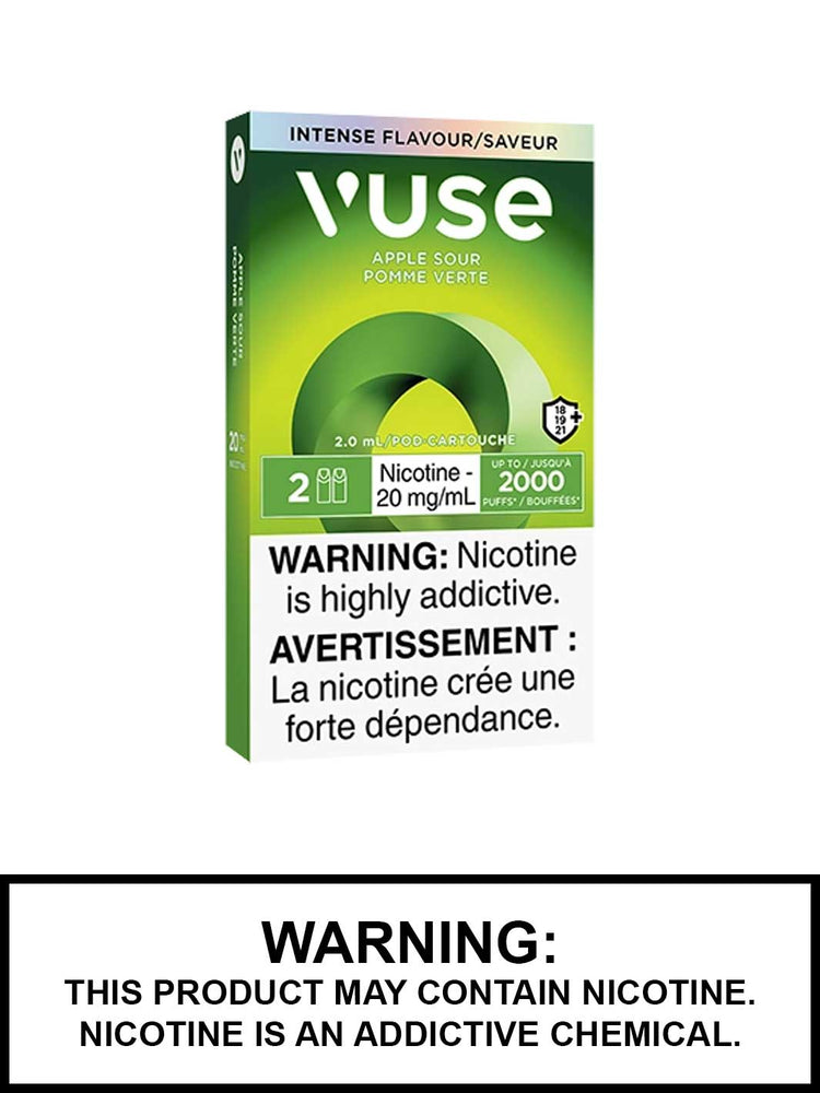 Apple Sour Vuse Pods by Vuse Vape Canada, Vuse ePod 2 Flavours, Vape360