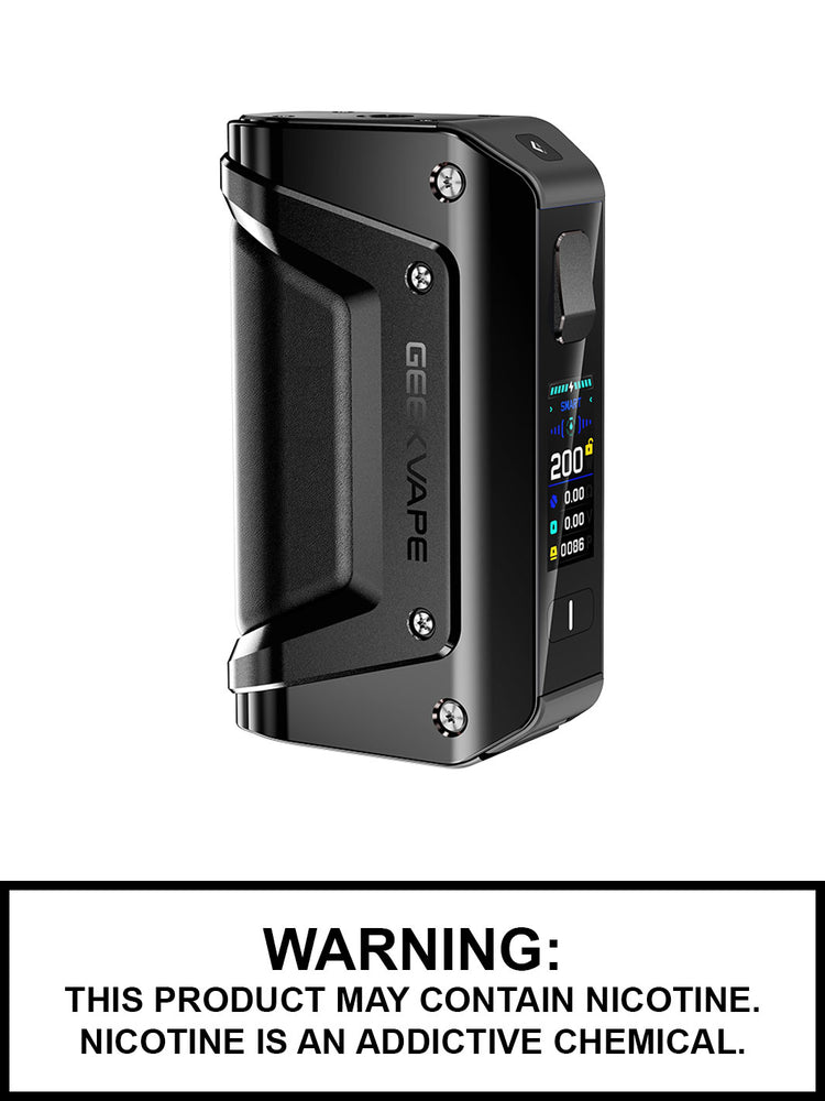 Black Geekvape Aegis Legend 3 Box Mod, Aegis Legend Mod, Vape360 Canada