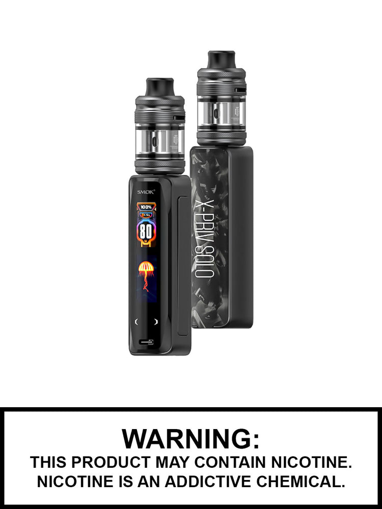 Black Shell SMOK X-Priv Solo 80W Vape Mod with TF-D Subtank, SMOK Vapes, Vape360 Canada