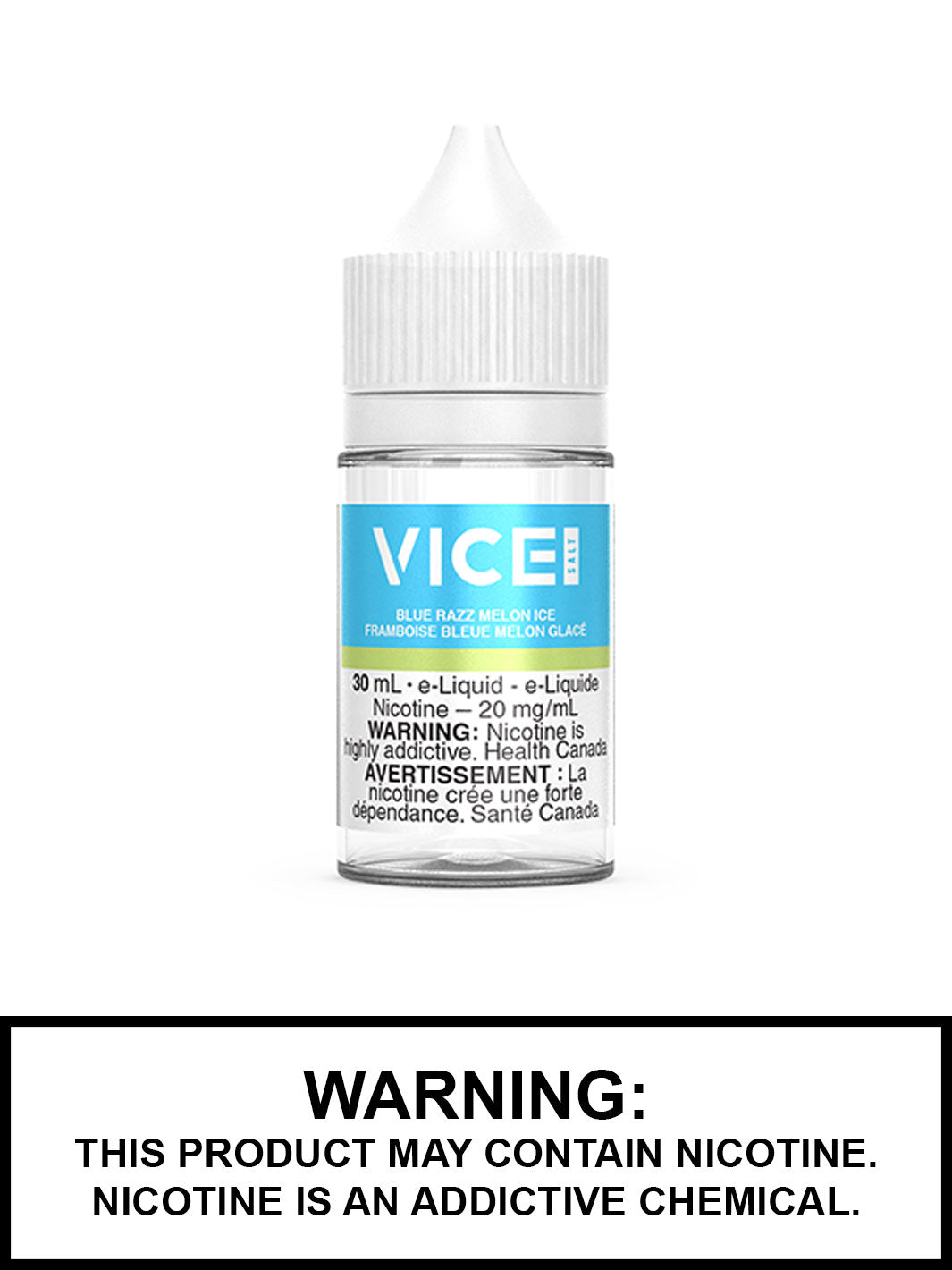 Blue Razz Melon Ice Vice Salt by Vice Vape, Vice Vape Flavours, Vape360 Canada