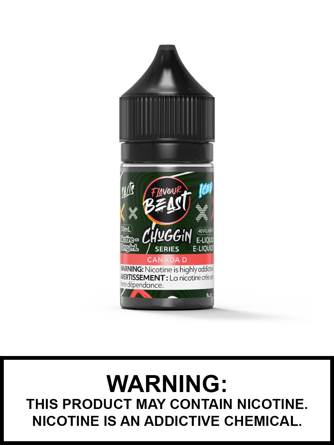 Canada D Iced Flavour Beast Salts, Salt Nic Chuggin Series Flavour Beast Flavours, Vape360 Canada