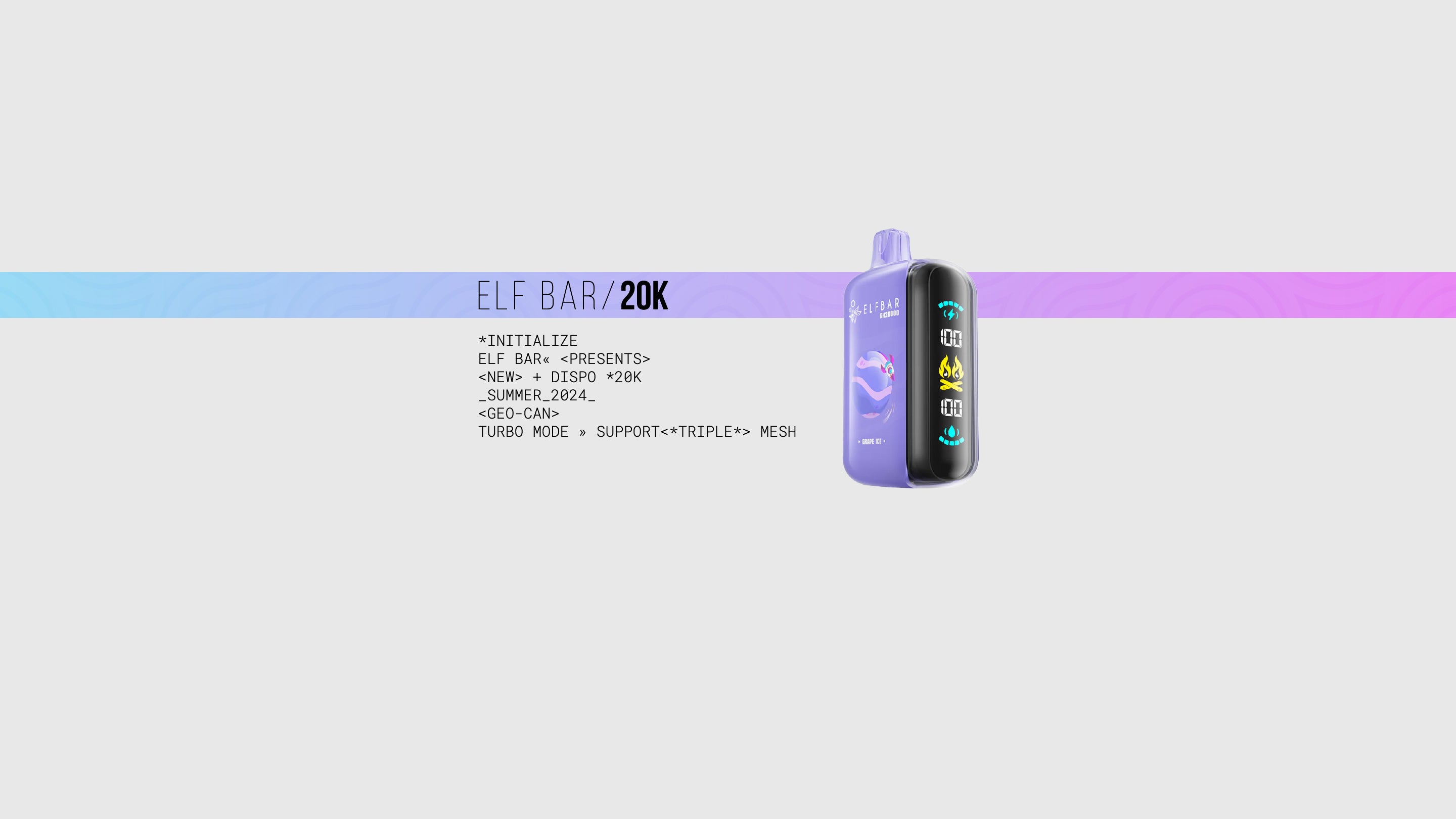 Elf Bar GH20000 Disposable Vape, Elfbar 20K vape, Vape360 Canada