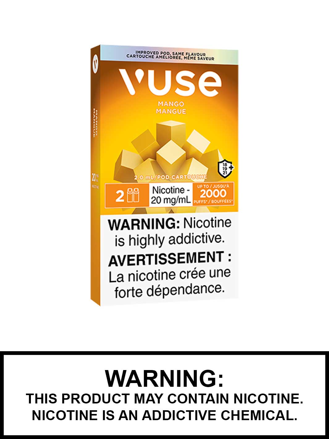 Mango Vuse Pods by Vuse Vape Canada, Vuse ePod 2 Flavours, Vape360