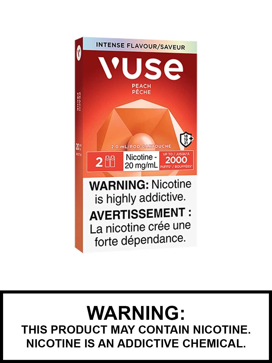 Peach Vuse Pods by Vuse Vape Canada, Vuse ePod 2 Flavours, Vape360