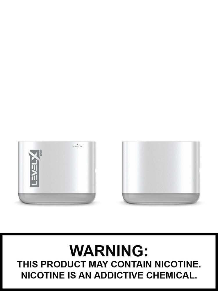 Pearl White Level X Pod Vape 850mAh Vape Device, Vape360 Canada