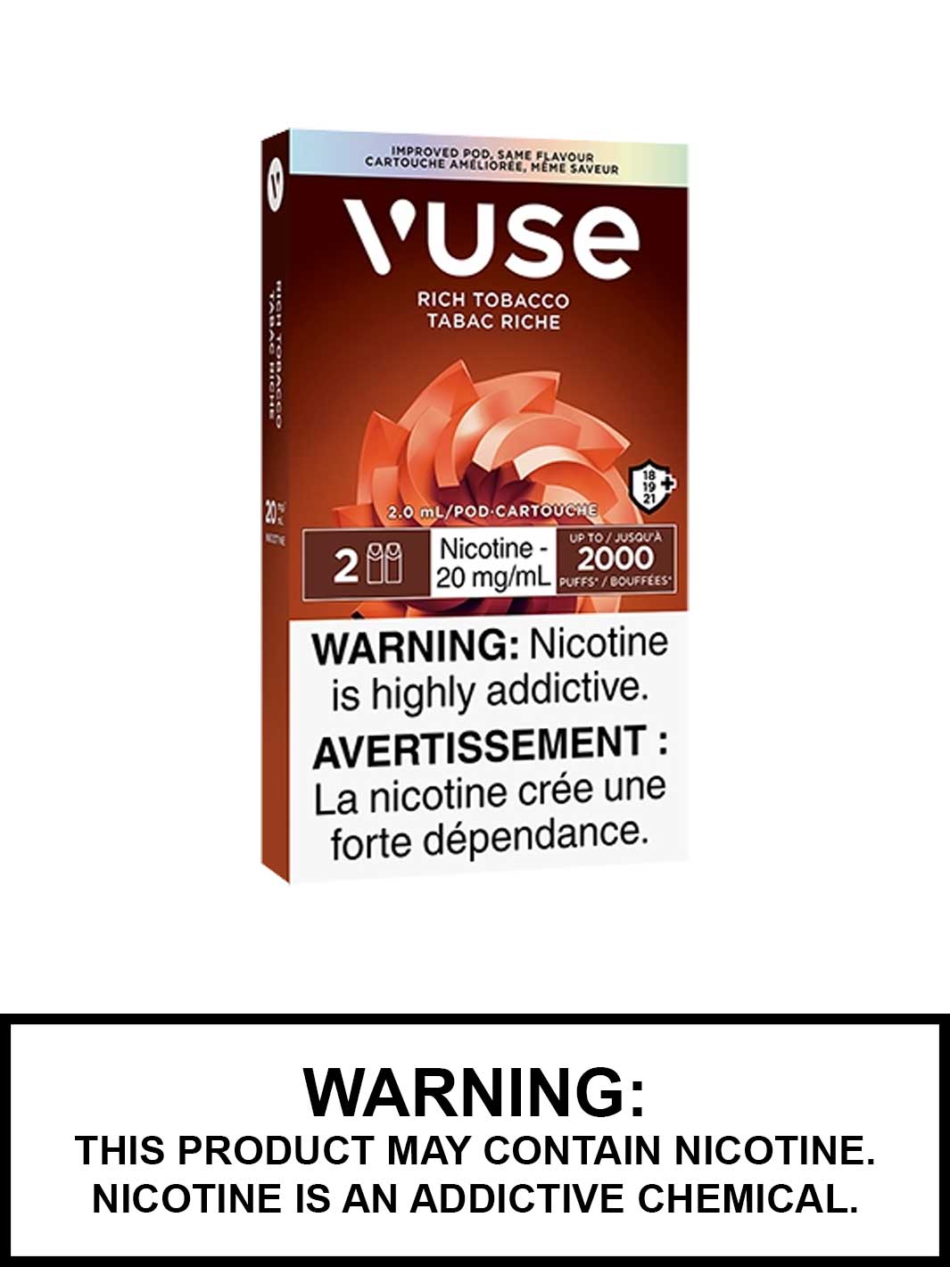 Rich Tobacco Vuse Pods by Vuse Vape Canada, Vuse ePod 2 Flavours, Vape360