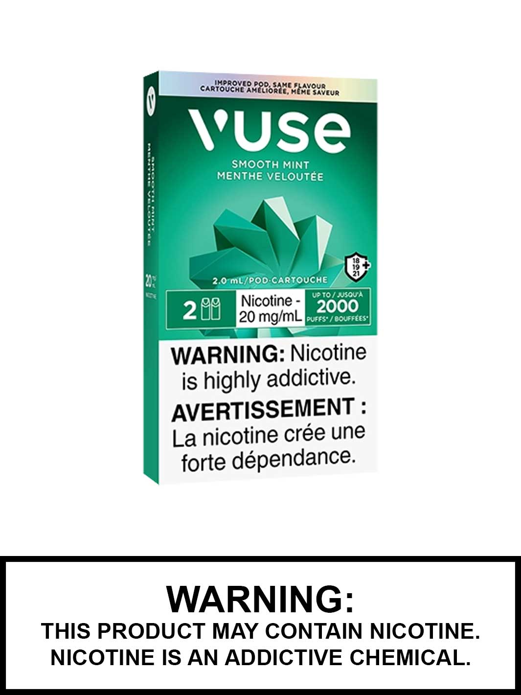 Smooth Mint Vuse Pods by Vuse Vape Canada, Vuse ePod 2 Flavours, Vape360