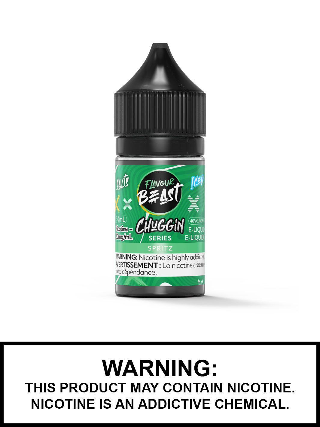 Spritz Iced Flavour Beast Salts, Salt Nic Chuggin Series Flavour Beast Flavours, Vape360 Canada