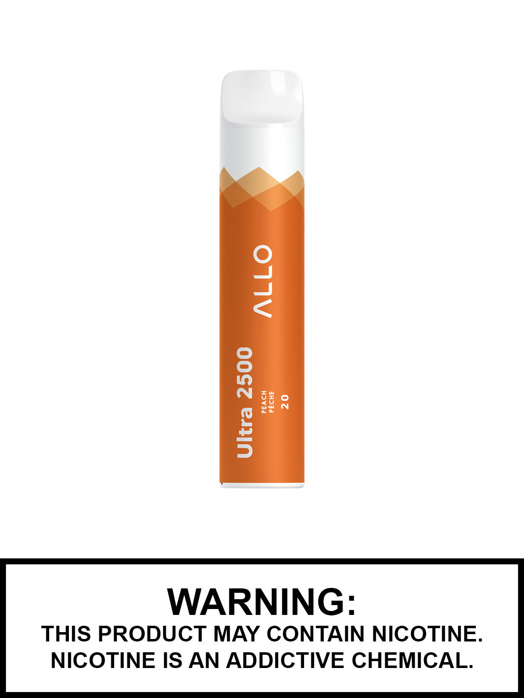 Peach Allo Disposable Vape Canada, Ultra 2500, Vape360